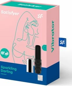 Top 10 ? Satisfyer Sparkling Darling - Vibrator - Zilver/ Zwart ? -Zyba Shop 550x607 3