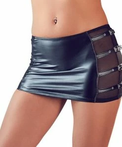 Top 10 ? Cottelli Collection Mini Rok Met Transparante Mesh Inzetstukken Maat XL Zwart ?