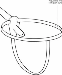 Beste Verkoop ❤️ Ouch! Dubbele Siliconen Voorbinddildo Strap-On Met Harnas Verstelbaar - Rood ? -Zyba Shop 550x609 1