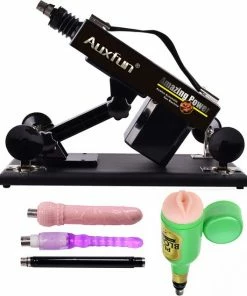 Coupon ? Pakket Stormi Seksmachine Auxfun Basic Met 4 Opzetstukken ?