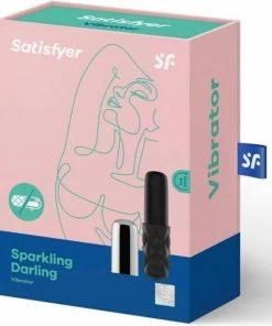 Top 10 ? Satisfyer Sparkling Darling - Vibrator - Zilver/ Zwart ? -Zyba Shop 550x634 2