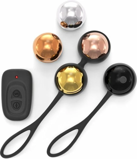 Gloednieuw ⭐ Dorcel Vibrerende Geisha Balls Met Afstandsbediening En Verwisselbare Gewichten ? 3 Gloednieuw ⭐ Dorcel Vibrerende Geisha Balls Met Afstandsbediening En Verwisselbare Gewichten ? - Afbeelding 3