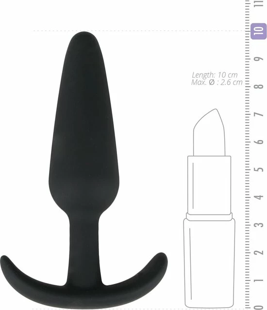 Nieuw ⭐ EasyToys Zwarte Medium Buttplug Met Handvat ? 5 Nieuw ⭐ EasyToys Zwarte Medium Buttplug Met Handvat ? - Afbeelding 5