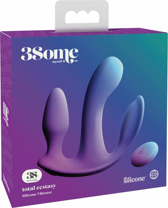 Groothandel ? Pipedream 3Some - Total Ecstasy Dubbele Vibrator ? 12 Groothandel ? Pipedream 3Some - Total Ecstasy Dubbele Vibrator ? - Afbeelding 12