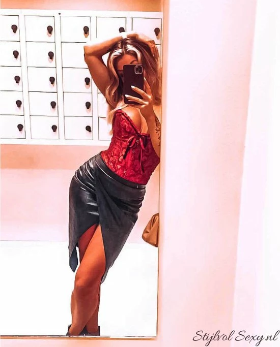 Goedkoop ? Merkloos Sexy Korset Met Haaksluiting | Rood | Maat 42 | Sexy Lingerie Korsetten ? 5 Goedkoop ? Merkloos Sexy Korset Met Haaksluiting | Rood | Maat 42 | Sexy Lingerie Korsetten ? - Afbeelding 5