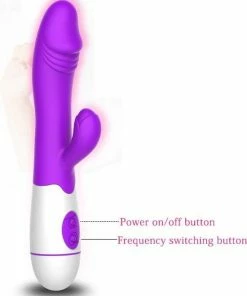 Top 10 ? Happy Tears Clitoris En G-spot Stimulator Voor Vrouwen Met Extra Stimulatie | Fijne Orgasmes | Realistische Eikel | Krachtige Vibrator | Duo Vibrator | 30 Standen | 19.5cm | Blauw | ✔️ -Zyba Shop 550x695 1