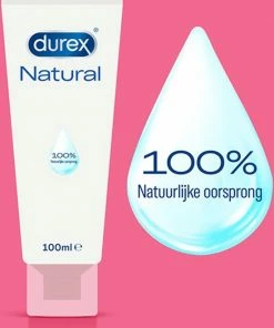Uitgang ? Durex Glijmiddel Natural - Extra Sensitive - 100% Natuurlijk - Waterbasis - 100 Ml ? -Zyba Shop 550x699