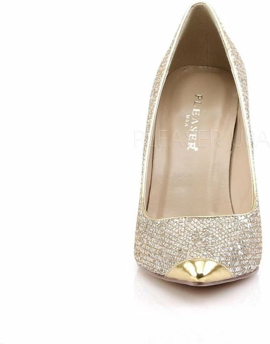 Promo ? Pleaser Pumps -39 ? Shoes- CLASSIQUE-20 US 9 Goudkleurig ? 3 Promo ? Pleaser Pumps -39 ? Shoes- CLASSIQUE-20 US 9 Goudkleurig ? - Afbeelding 3