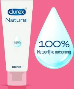 Uitgang ? Durex Glijmiddel Natural - Extra Sensitive - 100% Natuurlijk - Waterbasis - 100 Ml ? -Zyba Shop 550x702