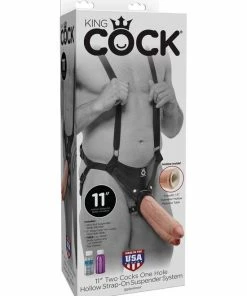 Coupon ? King Cock - King Cock Holle Voorbinddildo Met Harnas - Huidskleur - Altijd Garantie ? -Zyba Shop 550x711 2