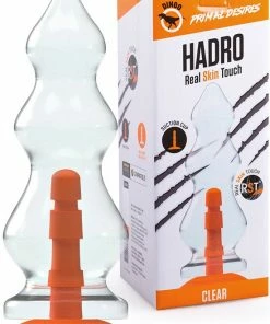 Gloednieuw ? Dinoo Primal Desires Extra Grote Dildo Met Zuignap Hadro - Transparant ?
