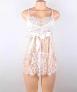 Gloednieuw ? Merkloos Wit Sexy Kanten Nachtjurkje | Maat 40/42 | Stijlvol Sexy Lingerie ? 9 Gloednieuw ? Merkloos Wit Sexy Kanten Nachtjurkje | Maat 40/42 | Stijlvol Sexy Lingerie ? -Zyba Shop 550x714 3