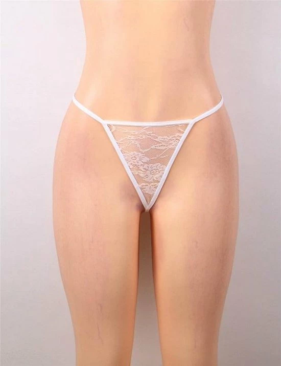 Gloednieuw ? Merkloos Wit Sexy Kanten Nachtjurkje | Maat 40/42 | Stijlvol Sexy Lingerie ? 5 Gloednieuw ? Merkloos Wit Sexy Kanten Nachtjurkje | Maat 40/42 | Stijlvol Sexy Lingerie ? - Afbeelding 5