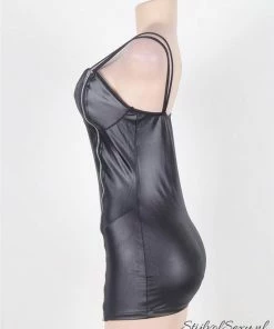 Beste Verkoop ? Merkloos Sexy Kort Wetlook Jurkje Met Twee Ritsen | Maat 40/42 | Zwart | Sexy Clubwear Jurkje ? 10 Beste Verkoop ? Merkloos Sexy Kort Wetlook Jurkje Met Twee Ritsen | Maat 40/42 | Zwart | Sexy Clubwear Jurkje ? -Zyba Shop 550x715 8
