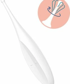 Uitgang ? Satisfyer Pinpoint Vibrator TWIRLING FUN - Rood ❤️ -Zyba Shop 550x716
