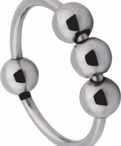 Gloednieuw ? Banoch - Glansring 4/balls - Eikelring 28 Mm - Metaal Cockring ? 10 Gloednieuw ? Banoch - Glansring 4/balls - Eikelring 28 Mm - Metaal Cockring ? -Zyba Shop 550x716 4