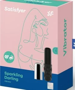 Top 10 ? Satisfyer Sparkling Darling - Vibrator - Zilver/ Zwart ? -Zyba Shop 550x738 2