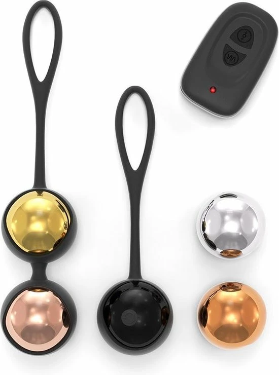 Gloednieuw ⭐ Dorcel Vibrerende Geisha Balls Met Afstandsbediening En Verwisselbare Gewichten ? 1 Gloednieuw ⭐ Dorcel Vibrerende Geisha Balls Met Afstandsbediening En Verwisselbare Gewichten ?