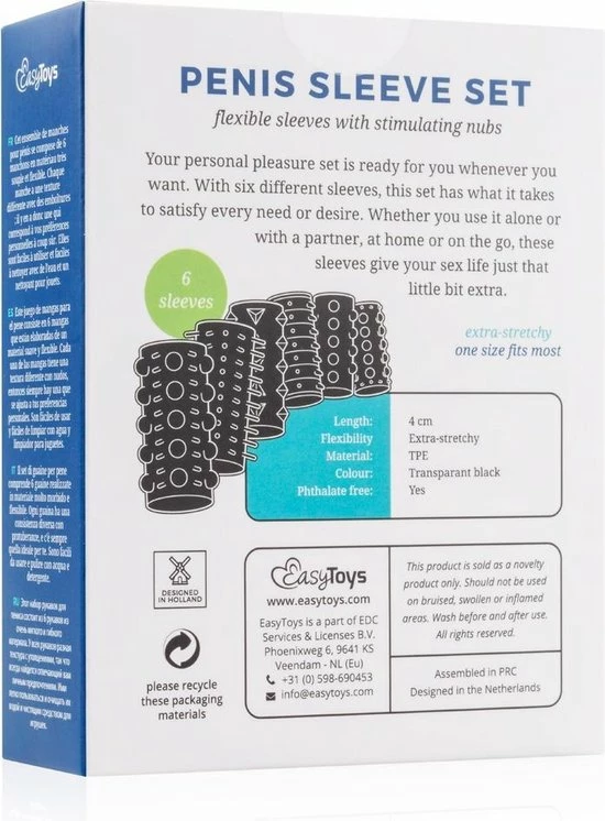 Kopen ⭐ Easytoys Penis Sleeve Set - 6 Delig ? 7 Kopen ⭐ Easytoys Penis Sleeve Set - 6 Delig ? - Afbeelding 7