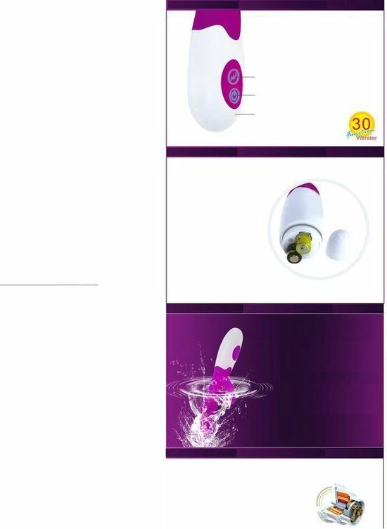 Flash-uitverkoop ? Pretty Love Brighty Vibrator Paars 20cm ? 13 Flash-uitverkoop ? Pretty Love Brighty Vibrator Paars 20cm ? - Afbeelding 13