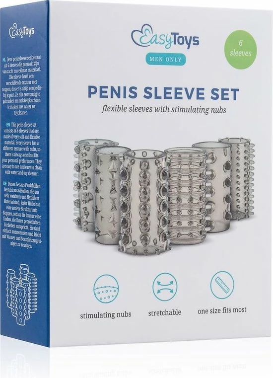 Kopen ⭐ Easytoys Penis Sleeve Set - 6 Delig ? 5 Kopen ⭐ Easytoys Penis Sleeve Set - 6 Delig ? - Afbeelding 5