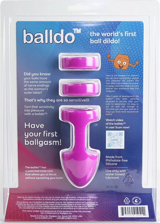 Gloednieuw ? Nadgerz Balldo Set Sex Toys Voor Koppels Voor Unieke Balseks Ervaring - Paars ? 4 Gloednieuw ? Nadgerz Balldo Set Sex Toys Voor Koppels Voor Unieke Balseks Ervaring - Paars ? - Afbeelding 4