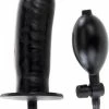 Uitgang ❤️ Baile Bigger Joy - Opblaasbare Dildo - Snelventiel Leeglopen - 16cm - Zwart ⌛ -Zyba Shop 550x774 2
