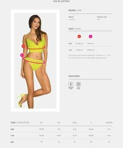 Promo ? Obsessive - Neonia Top & Panties Geel S/M ? -Zyba Shop 550x777 9