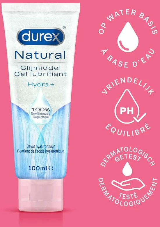 Flash-uitverkoop ? Durex Natural Hydra + - 100% Natuurlijk - Waterbasis Glijmiddel - 100 Ml ✔️ 2 Flash-uitverkoop ? Durex Natural Hydra + - 100% Natuurlijk - Waterbasis Glijmiddel - 100 Ml ✔️ - Afbeelding 2