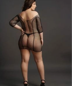 Promo ? Le D?sir Le Desir Duo Netmouwen Mini Jurk One Size Plus Size ? 18 Promo ? Le D?sir Le Desir Duo Netmouwen Mini Jurk One Size Plus Size ? -Zyba Shop 550x781 18