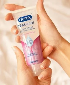 Uitgang ? Durex Glijmiddel Natural - Extra Sensitive - 100% Natuurlijk - Waterbasis - 100 Ml ? -Zyba Shop 550x781 3