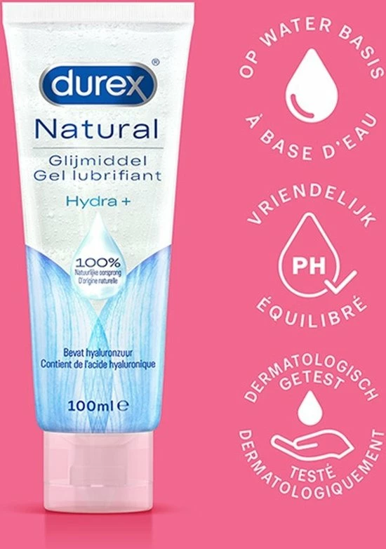 Flash-uitverkoop ? Durex Natural Hydra + - 100% Natuurlijk - Waterbasis Glijmiddel - 100 Ml ✔️ 3 Flash-uitverkoop ? Durex Natural Hydra + - 100% Natuurlijk - Waterbasis Glijmiddel - 100 Ml ✔️ - Afbeelding 3