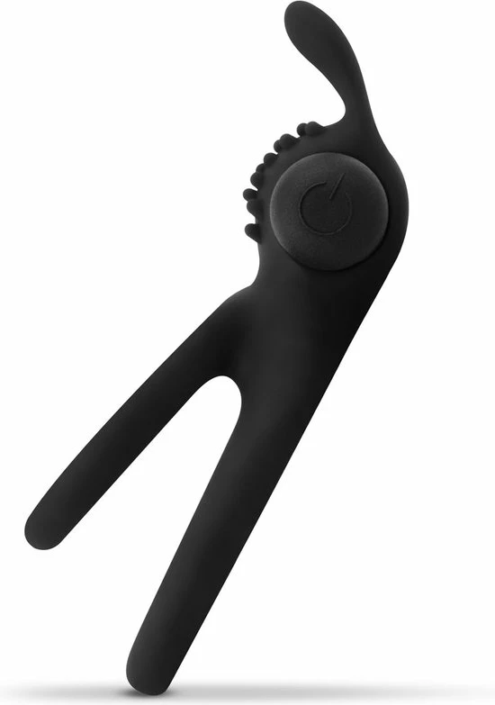 Promo ⌛ Easytoys Men Only Share Ring - Dubbele Vibrerende Cockring Met Rabbit Oortjes ✔️ 3 Promo ⌛ Easytoys Men Only Share Ring - Dubbele Vibrerende Cockring Met Rabbit Oortjes ✔️ - Afbeelding 3