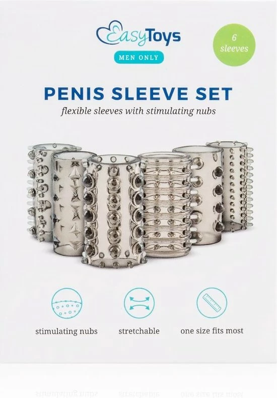 Kopen ⭐ Easytoys Penis Sleeve Set - 6 Delig ? 8 Kopen ⭐ Easytoys Penis Sleeve Set - 6 Delig ? - Afbeelding 8