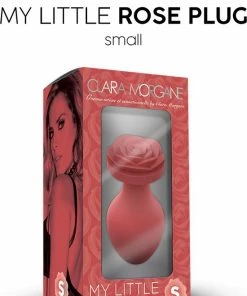 Top 10 ? Clara Morgane - Siliconen Buttplug - Small - Met Roos - Roze ?