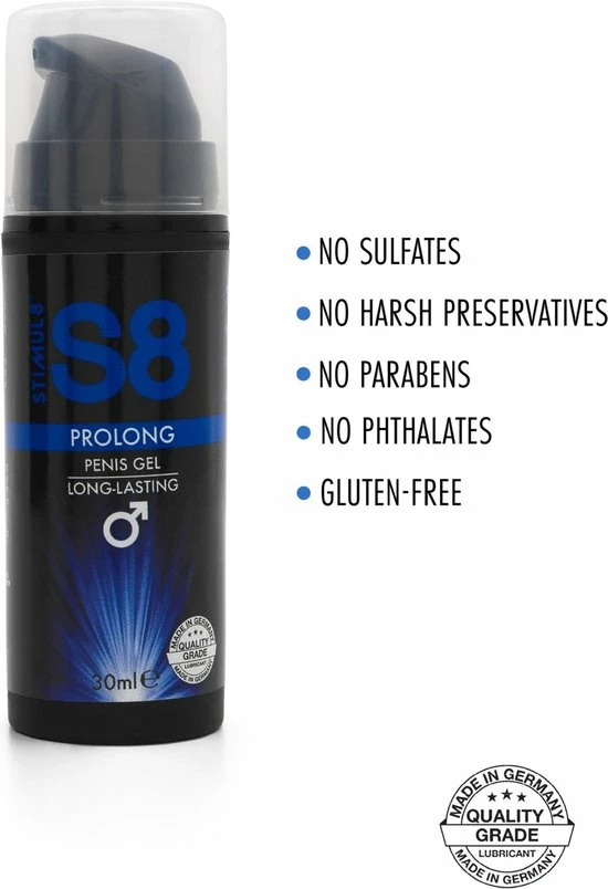 Beste deal ? Stimul8 S8 - S8 Prolong Penis Gel 30ml - Stimulating Products Prolong Naturel 30 ? 2 Beste deal ? Stimul8 S8 - S8 Prolong Penis Gel 30ml - Stimulating Products Prolong Naturel 30 ? - Afbeelding 2