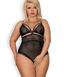 Top 10 ? Obsessive Teddy Open Kruis - Erotische Body - Maat XXL - Zwart ? -Zyba Shop 550x806 6