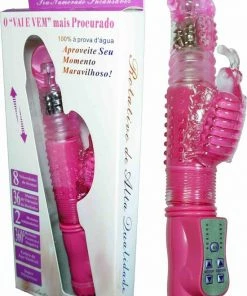 Flash-uitverkoop ? Bossoftoys - Roterende Kop - Super Groot 24 ,5 Cm - Krachtig - Roze - Tarzan - 36 Functies - 26-00102 ?