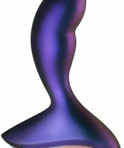 Gloednieuw ? Hueman Intergalactic Anaal Vibrator Buttplug Voor Prostaat Stimulatie Met 10 Verschillende Vibratiestanden Sex Toys Voor Mannen Met Afstandsbediening Paars ?
