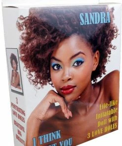 Aanbiedingen ⌛ Bossoftoys - Sandra - Heerlijke Zwarte Vrouw - Mega Blow Up Doll - Opblaaspop - Triple Holes - 59-0009 ?