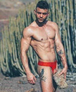 Kopen ? Sukrew U-Style Classic String Crimson - Maat S - Erotische Heren String - Sexy Mannen Ondergoed - Open Voorkant ? -Zyba Shop 550x825 24