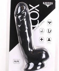 Goedkoopste ⭐ Kiotos Cox Dildo 23,5 X 5 Cm - Zwart ? -Zyba Shop 550x833