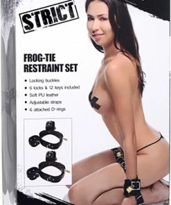 Promo ✨ Strict Frog-Tie Restraint Bondage Harnas Met Sloten ? -Zyba Shop 550x835